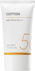 MISSHA Opalovací krém SPF 50+ All Around Safe Block Cotton (Sun Cream) 50 ml