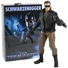 NECA Figurka NECA - Terminátor T-800 policejní stanice útok 18 cm.