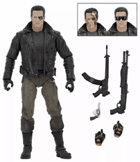 NECA Figurka NECA - Terminátor T-800 policejní stanice útok 18 cm.