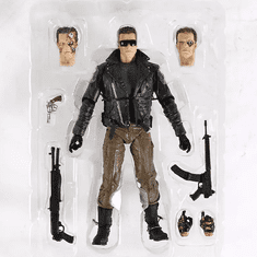 NECA Figurka NECA - Terminátor T-800 policejní stanice útok 18 cm.