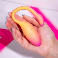 Magic Motion Magic Motion Flamingo Max Vibrating Bullet (Orange), vibrační vajíčko ovládané smartphonem