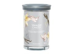 Yankee Candle Aromatická svíčka Signature tumbler velký Smoked Vanilla & Cashmere 567 g