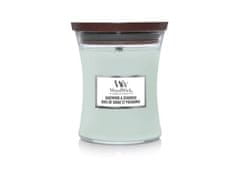 Woodwick Vonná svíčka váza Sagewood & Seagrass 275 g