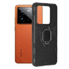 Techsuit Odolné Pouzdro Ring Armor Case pro Realme GT 7 Pro - Černá KP36607