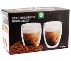 HIT Sklenice na latte macchiato sada 2 ks 380 ml HT-27022140