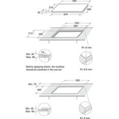 Indesit Plynová varná deska ING 61T/BK