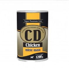 DELIKAN CD Chicken 1200g kuřecí konzerva ze 100% masa pro psy