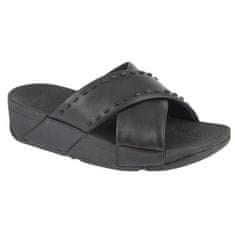 FitFlop Boty Lulu s gumovými cvočky Black velikost 41