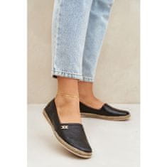 Elegantní kožené espadrilky Zazoo 10177 velikost 41