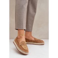 Dámské espadrilky s jutovým copem Camel velikost 40