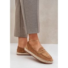 Dámské espadrilky s jutovým copem Camel velikost 40