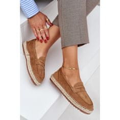 Dámské espadrilky s jutovým copem Camel velikost 40