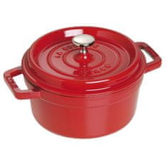 Staub Staub kulatý litinový hrnec 2,6 l, červený 405098250