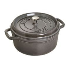 Staub Staub kulatý litinový hrnec 3,8l grafit 405002460