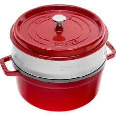 Staub Staub kulatý litinový hrnec s vložkou 5,2l 405106010