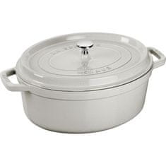 Staub Staub oválný litinový hrnec 2,35 l, lanýž 405014210