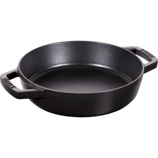 Staub Staub litinová pánev se dvěma držadly 20 cm, černá 405116590