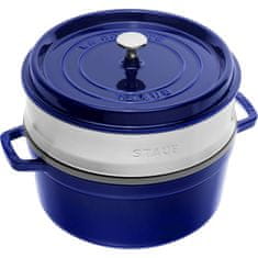 Staub Staub kulatý litinový hrnec s vložkou 5,2l 405106040