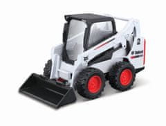 BBurago 10 cm Bobcat stroje (12ks - 4druhy)