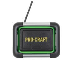 Procraft PJS20bb aku rádio DAB+, FM, Bluetooth 5.3, 80W 20 V bez aku