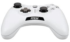 MSI gamepad FORCE GC20 V2 WHITE/ drátový/ OTG/ USB/ pro PC, PS3, Android