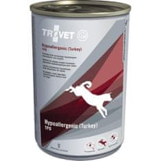 Trovet Canine TPD Hypoallergenic konzerva Turkey 400 g