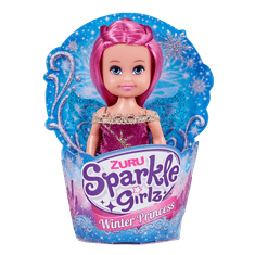 Alltoys Princezna zimní Sparkle Girlz malá v kornoutku