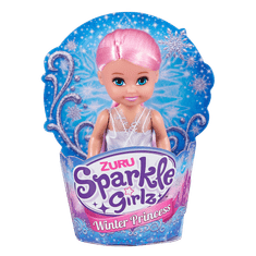 Alltoys Princezna zimní Sparkle Girlz malá v kornoutku