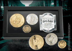 Noble Collection Harry Potter replika - Kolekce mincí Gringottova banka