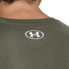 Under Armour Tričko olivové L Camo Chest Stripe