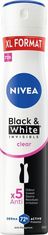 Nivea Antiperspirant ve spreji Black & White Clear 200 ml