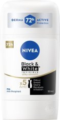 Nivea Tuhý antiperspirant Black & White Invisible Silky Smooth 50 ml