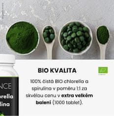 Advance nutraceutics Chlorella + Spirulina BIO 1000 tablet