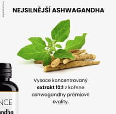 Advance nutraceutics Ashwangandha 90 kapslí - extrakt 10:1