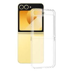 Techsuit Průhledné ochranné pouzdro pro Samsung Galaxy Z Flip 6 - Transparentní KP36668