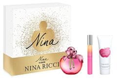 Nina Ricci Nina Illusion - EDP 80 ml + tělové mléko 75 ml + EDP 10 ml