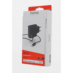 Hama síťová nabíječka s kabelem, micro USB, 2,4 A