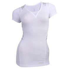 Reebok Tričko běžecké bílé XS Easytone Taped Short Sleeve