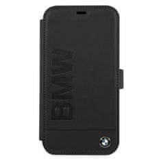 Bmw Knížkové pouzdro BMW BMFLBKP12SSLLBK iPhone 12 Mini 5.4" black book Signature