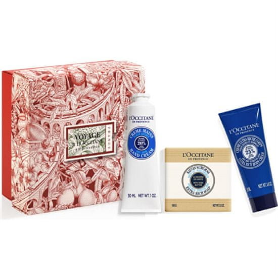 LOccitane EnProvence Dárková sada tělové péče Nourishing Shea Butter