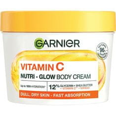 Garnier Rozjasňující tělový krém Vitamin C (Nutri-Glow Body Cream) 380 ml