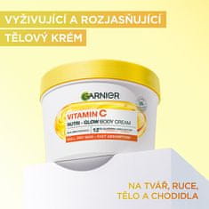 Garnier Rozjasňující tělový krém Vitamin C (Nutri-Glow Body Cream) 380 ml