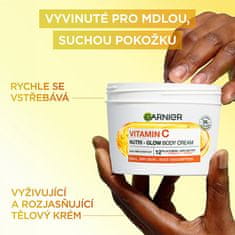 Garnier Rozjasňující tělový krém Vitamin C (Nutri-Glow Body Cream) 380 ml