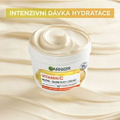 Garnier Rozjasňující tělový krém Vitamin C (Nutri-Glow Body Cream) 380 ml