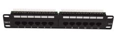 Patch panel LEXI-Net 12 port Cat. 5e UTP 1U/10"