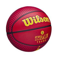 Wilson Míče basketbalové vínově červené 7 Nba Player Icon Trae Young Outdoor