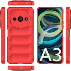 Techsuit Magic shield pouzdro pro Xiaomi Redmi A3 - Červená KP36727