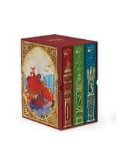 Joanne Kathleen Rowlingová: Harry Potter 1-3 Box Set: MinaLima Edition