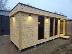 TopKing Zahradní sauna + vana Premium 6,2x2,65m