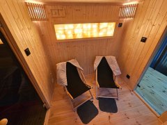 TopKing Zahradní sauna + vana Premium 6,2x2,65m